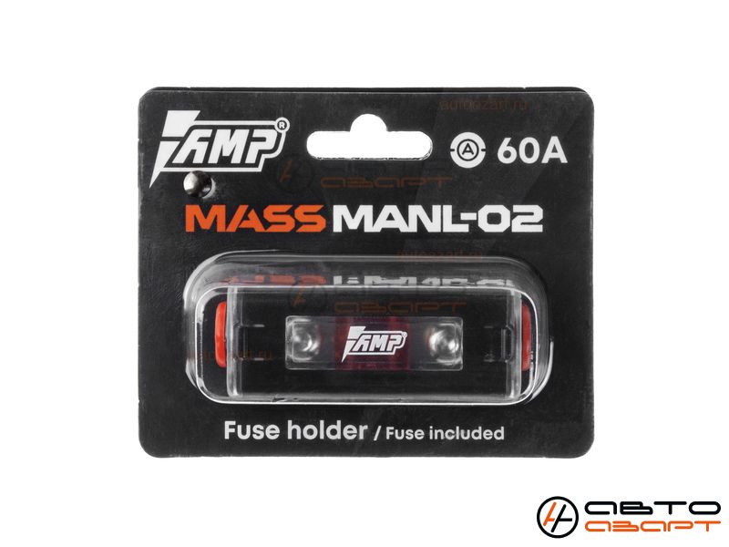 Держатель предохранителя AMP MASS MANL-02(60A) предохранитель в комплекте. купить с доставкой, автозвук, pride, amp, ural, bulava, armada, headshot, focal, morel, ural molot