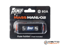 Держатель предохранителя AMP MASS MANL-02(80A) предохранитель в комплекте. купить с доставкой, автозвук, pride, amp, ural, bulava, armada, headshot, focal, morel, ural molot