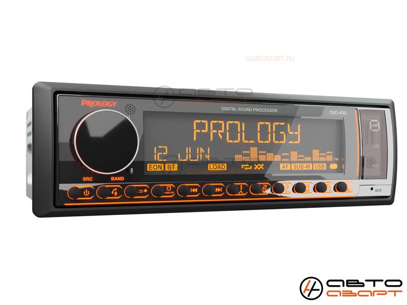 Ресивер-USB Prology CMD-400 (BT,DSP,4Way, 4x65Вт) купить с доставкой, автозвук, pride, amp, ural, bulava, armada, headshot, focal, morel, ural molot