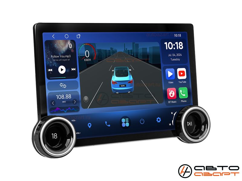 Ресивер-Мультимедиа ACV AD-1102 DSP | QLED | 11.5" | Android 13 | 6+128 | FM/GPS/4G/8core/WiFi/2000*1200 купить с доставкой, автозвук, pride, amp, ural, bulava, armada, headshot, focal, morel, ural molot