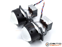 Модули светодиодные, Aozoom светодиодные би-линзы  А25 , 3", 66W/75W, 12-16V купить с доставкой, автозвук, pride, amp, ural, bulava, armada, headshot, focal, morel, ural molot