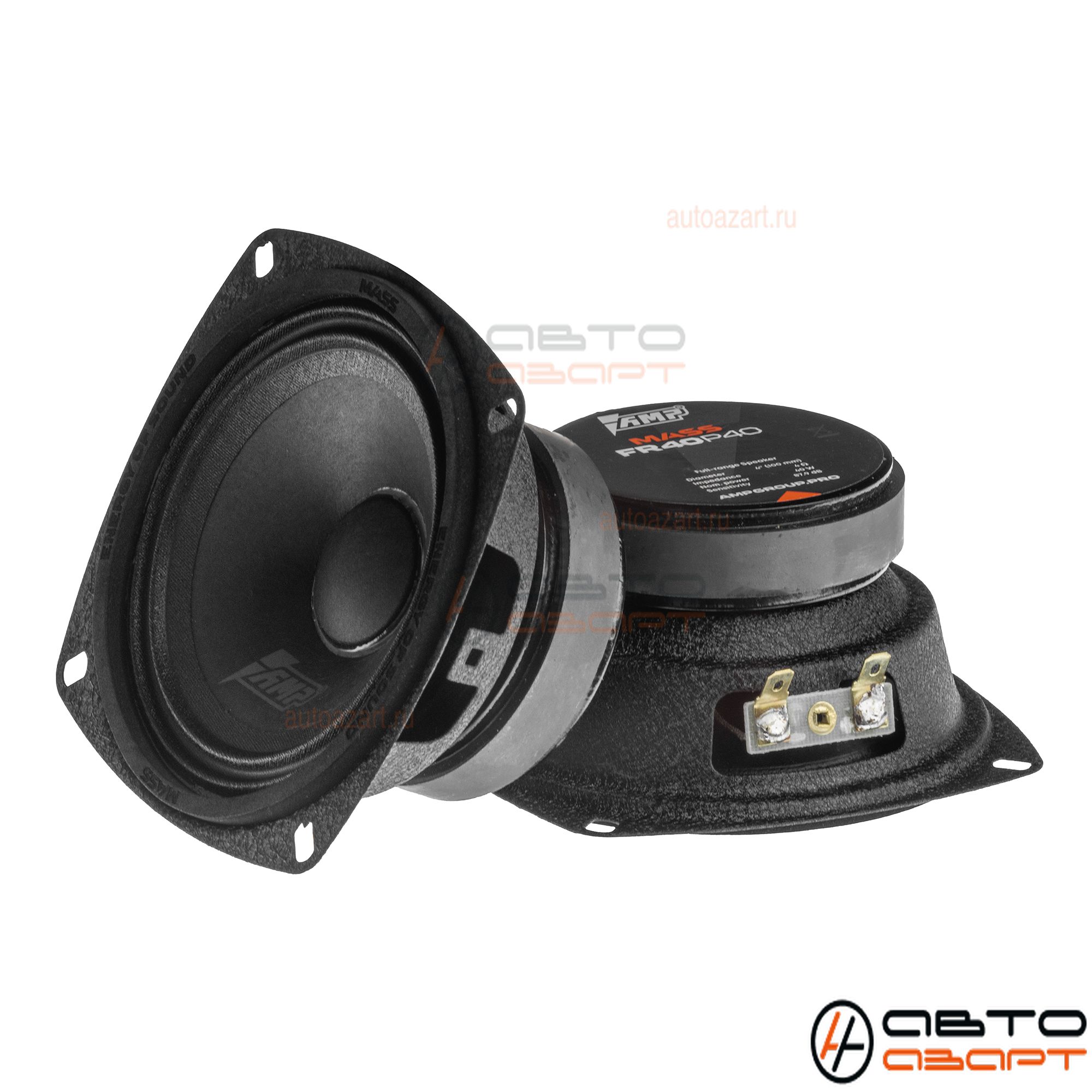 Акустика эстрадная AMP MASS FR40P40 (4ом) широкополосная купить с доставкой, автозвук, pride, amp, ural, bulava, armada, headshot, focal, morel, ural molot