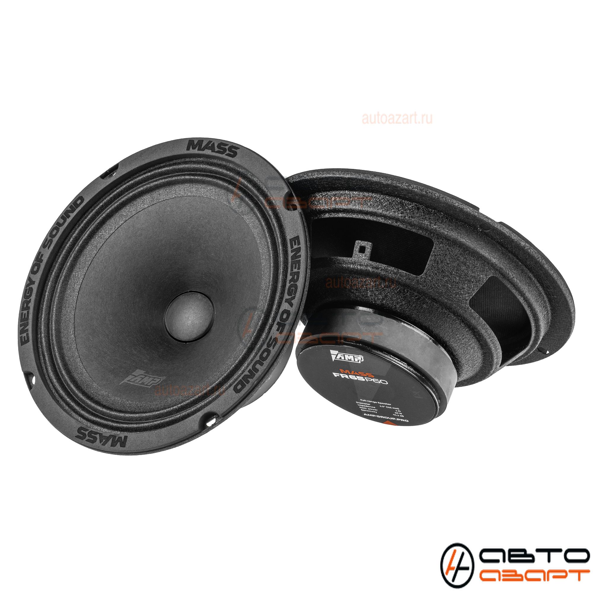 Акустика эстрадная AMP MASS FR65P60 (4ом) широкополосная купить с доставкой, автозвук, pride, amp, ural, bulava, armada, headshot, focal, morel, ural molot