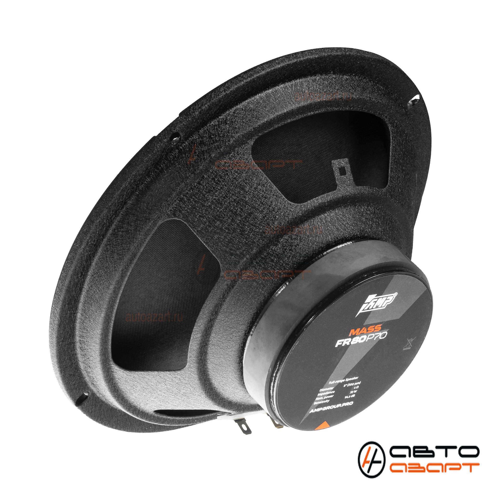 Акустика эстрадная AMP MASS FR80P70 (4ом) широкополосная купить с доставкой, автозвук, pride, amp, ural, bulava, armada, headshot, focal, morel, ural molot