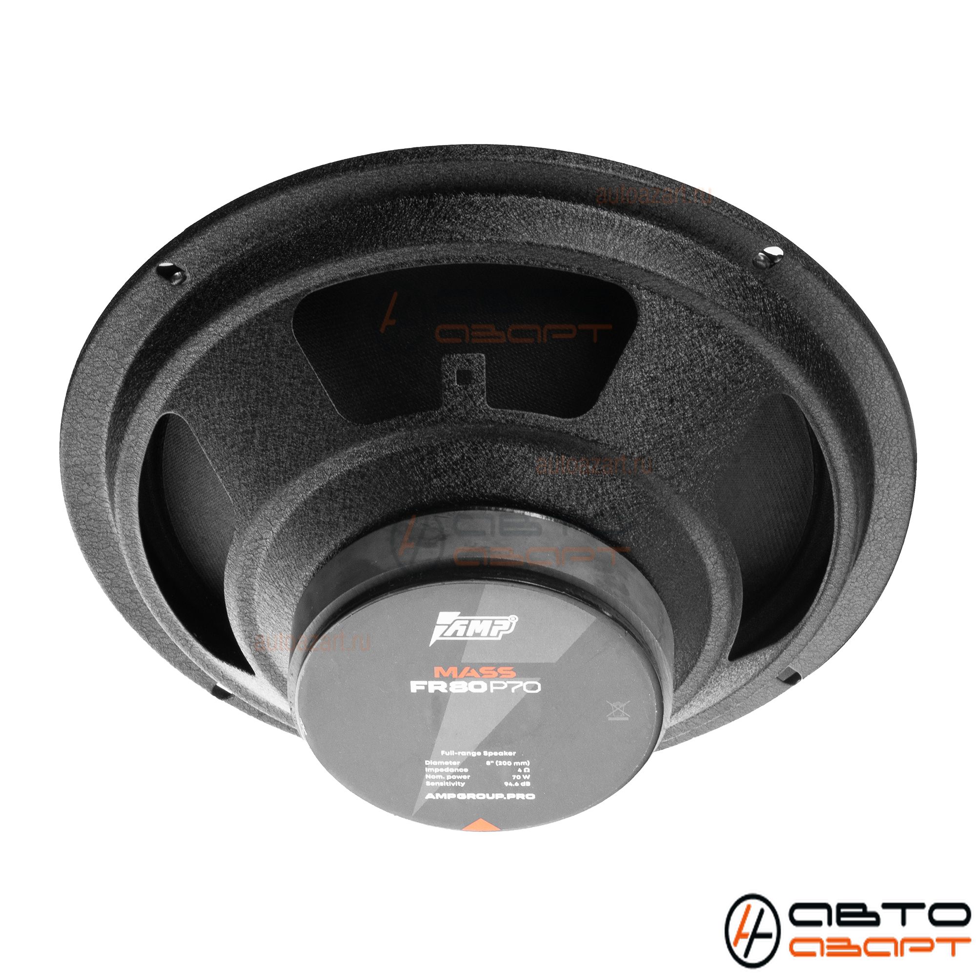 Акустика эстрадная AMP MASS FR80P70 (4ом) широкополосная купить с доставкой, автозвук, pride, amp, ural, bulava, armada, headshot, focal, morel, ural molot