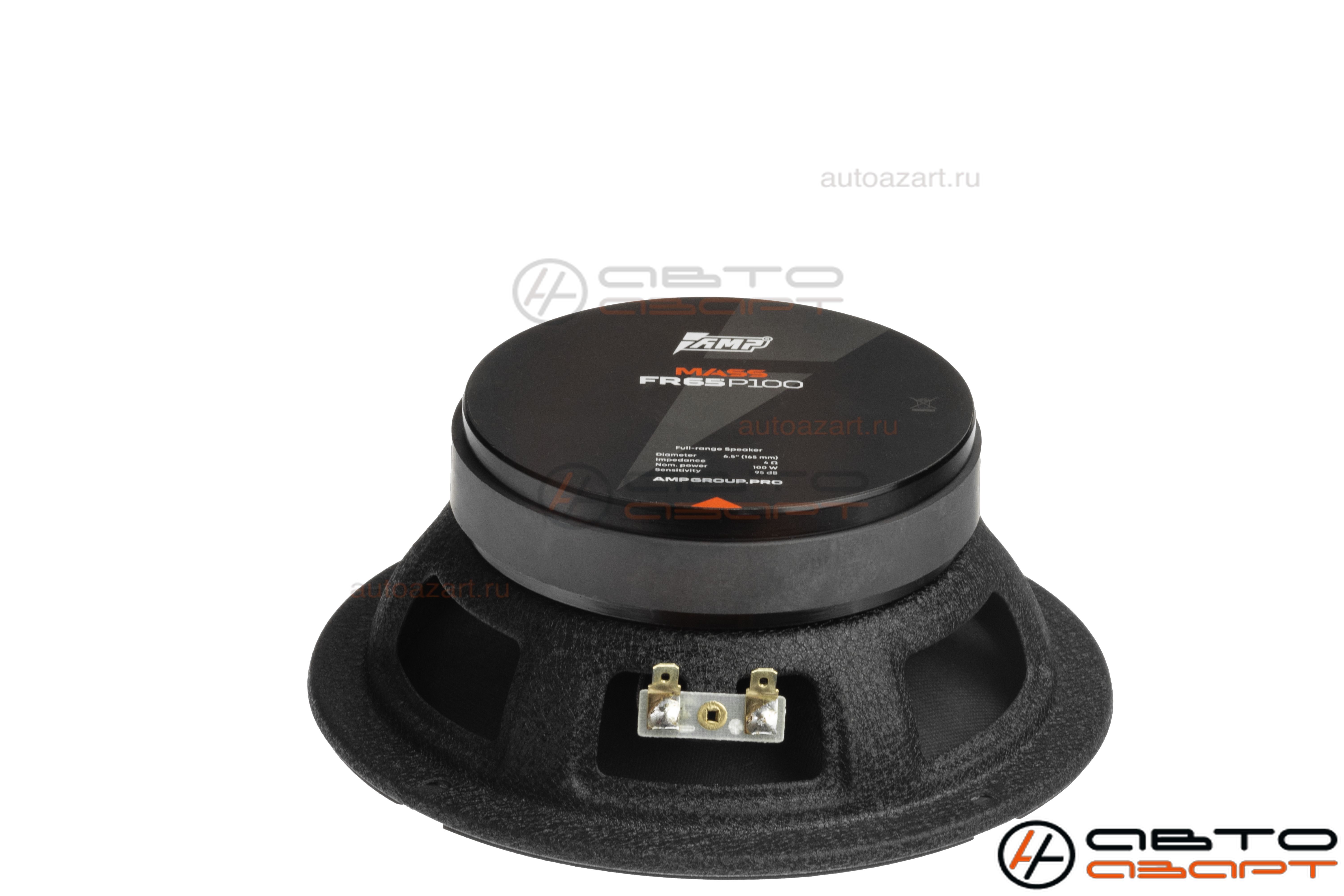 Акустика эстрадная AMP MASS FR65P100 (4ом) широкополосная купить с доставкой, автозвук, pride, amp, ural, bulava, armada, headshot, focal, morel, ural molot