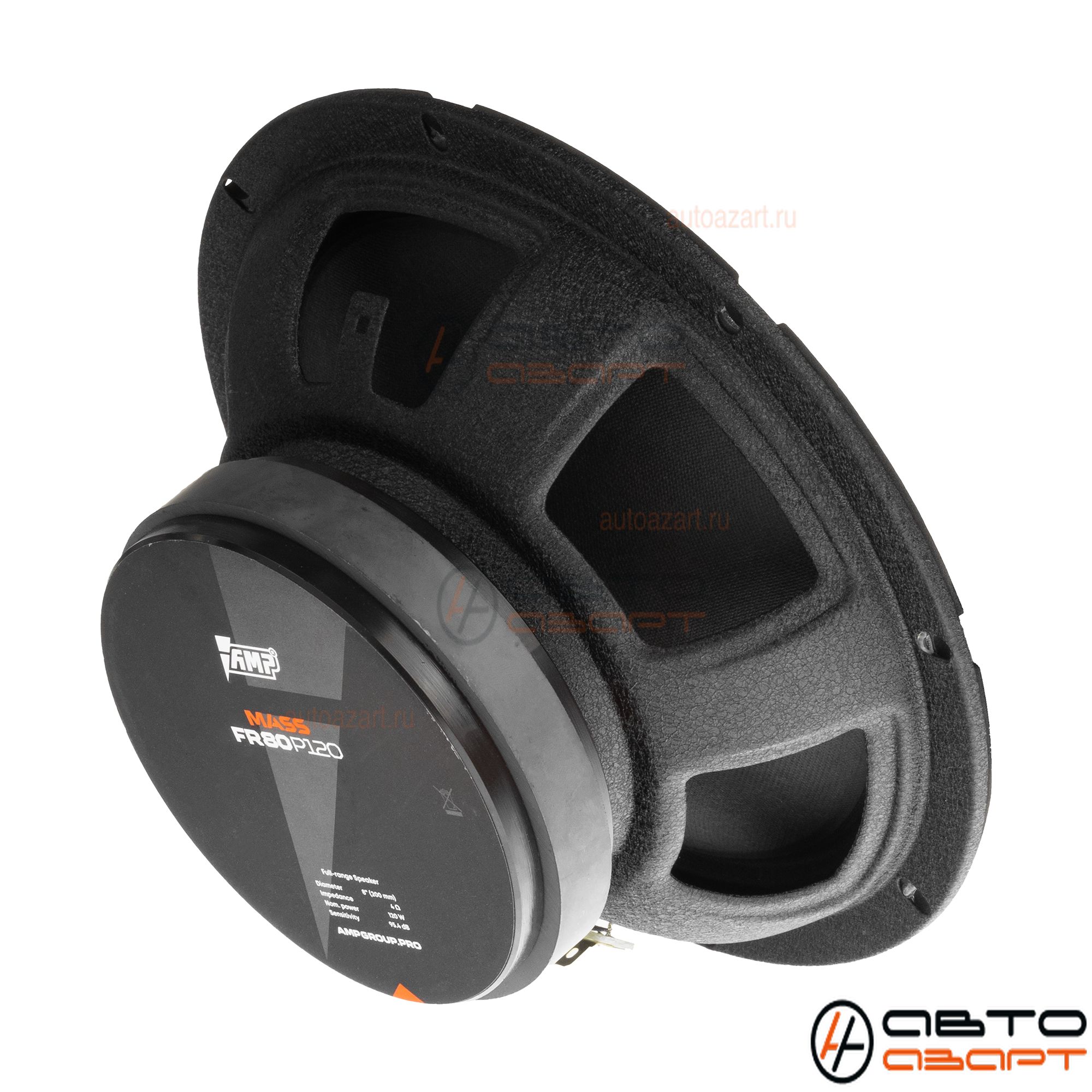 Акустика эстрадная AMP MASS FR80P120 (4ом) широкополосная купить с доставкой, автозвук, pride, amp, ural, bulava, armada, headshot, focal, morel, ural molot