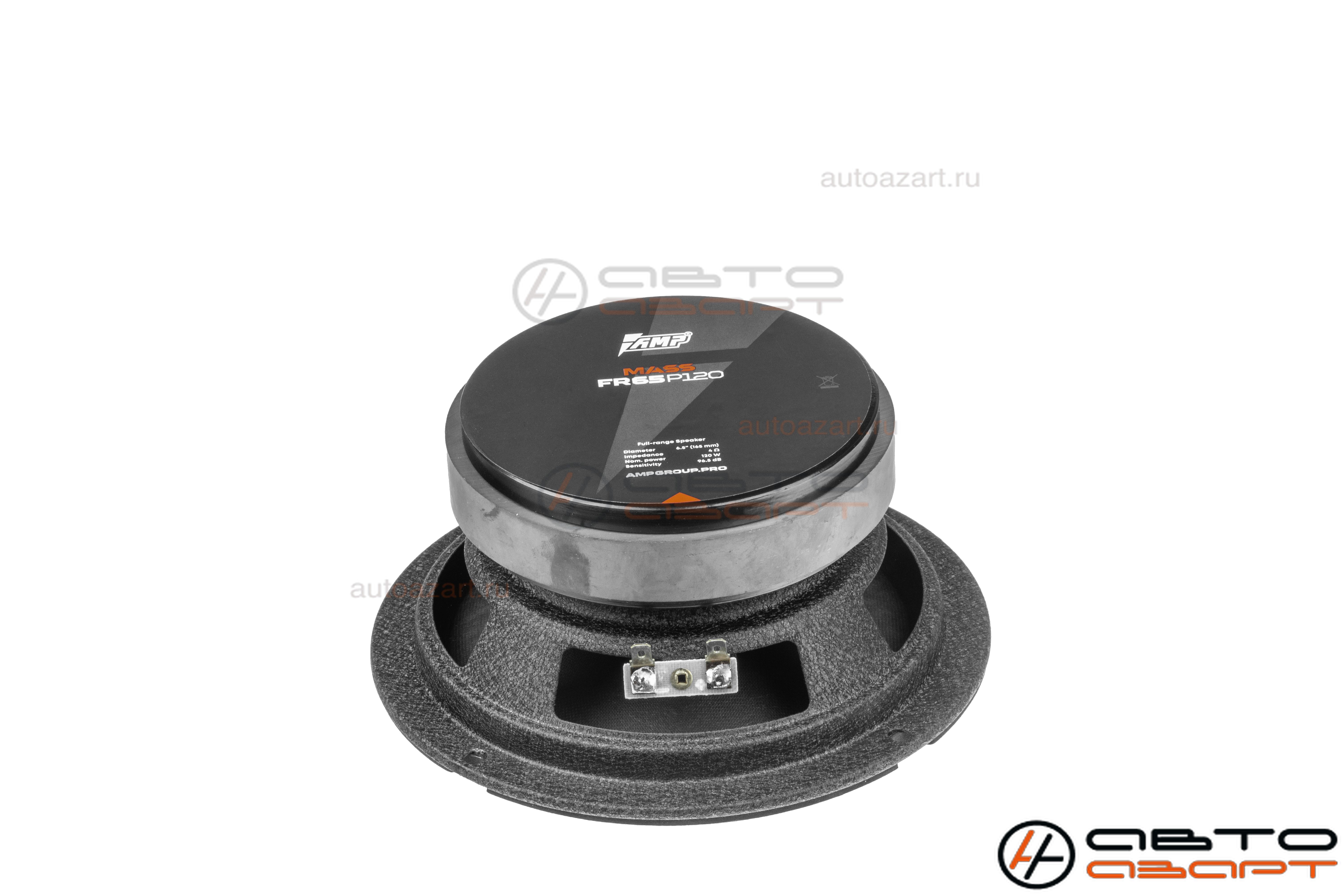 Акустика эстрадная AMP MASS FR65P120 (4ом) широкополосная купить с доставкой, автозвук, pride, amp, ural, bulava, armada, headshot, focal, morel, ural molot