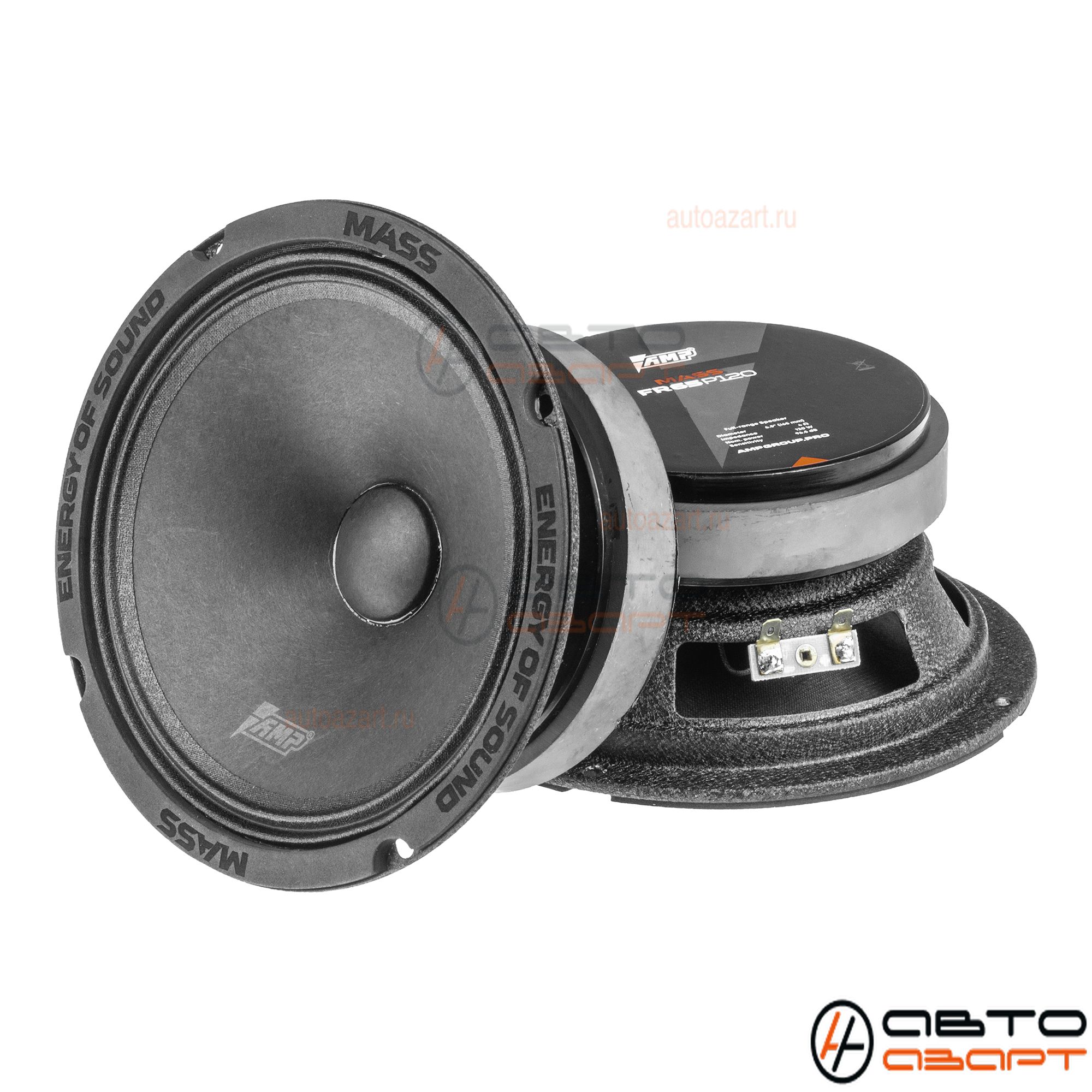 Акустика эстрадная AMP MASS FR65P120 (4ом) широкополосная купить с доставкой, автозвук, pride, amp, ural, bulava, armada, headshot, focal, morel, ural molot