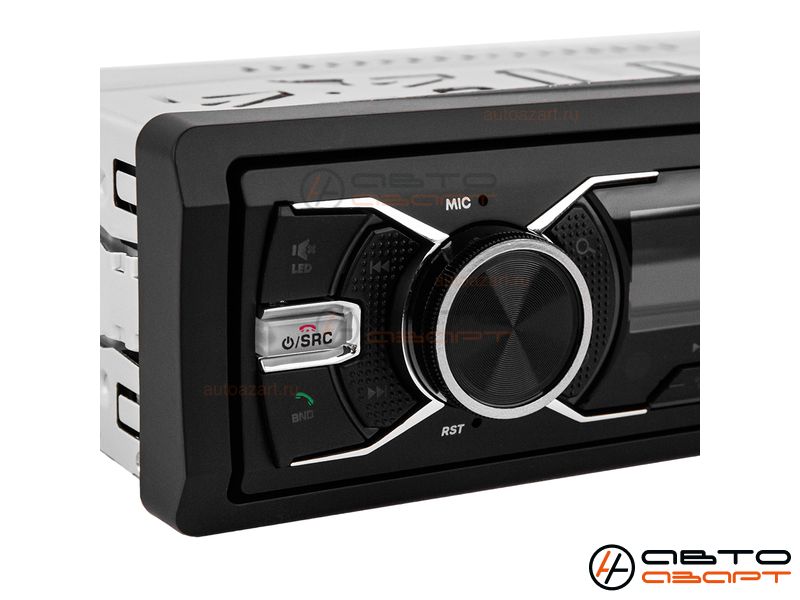 Ресивер-USB ACV AVS-601UBM (1din/мультицвет/BT/2 USB/AUX/SD/FM/3RCA/SUB/5 зон подсветки/4*50) купить с доставкой, автозвук, pride, amp, ural, bulava, armada, headshot, focal, morel, ural molot