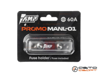 Держатель предохранителя AMP PROMO MANL-01(60A) предохранитель в комплекте. купить с доставкой, автозвук, pride, amp, ural, bulava, armada, headshot, focal, morel, ural molot