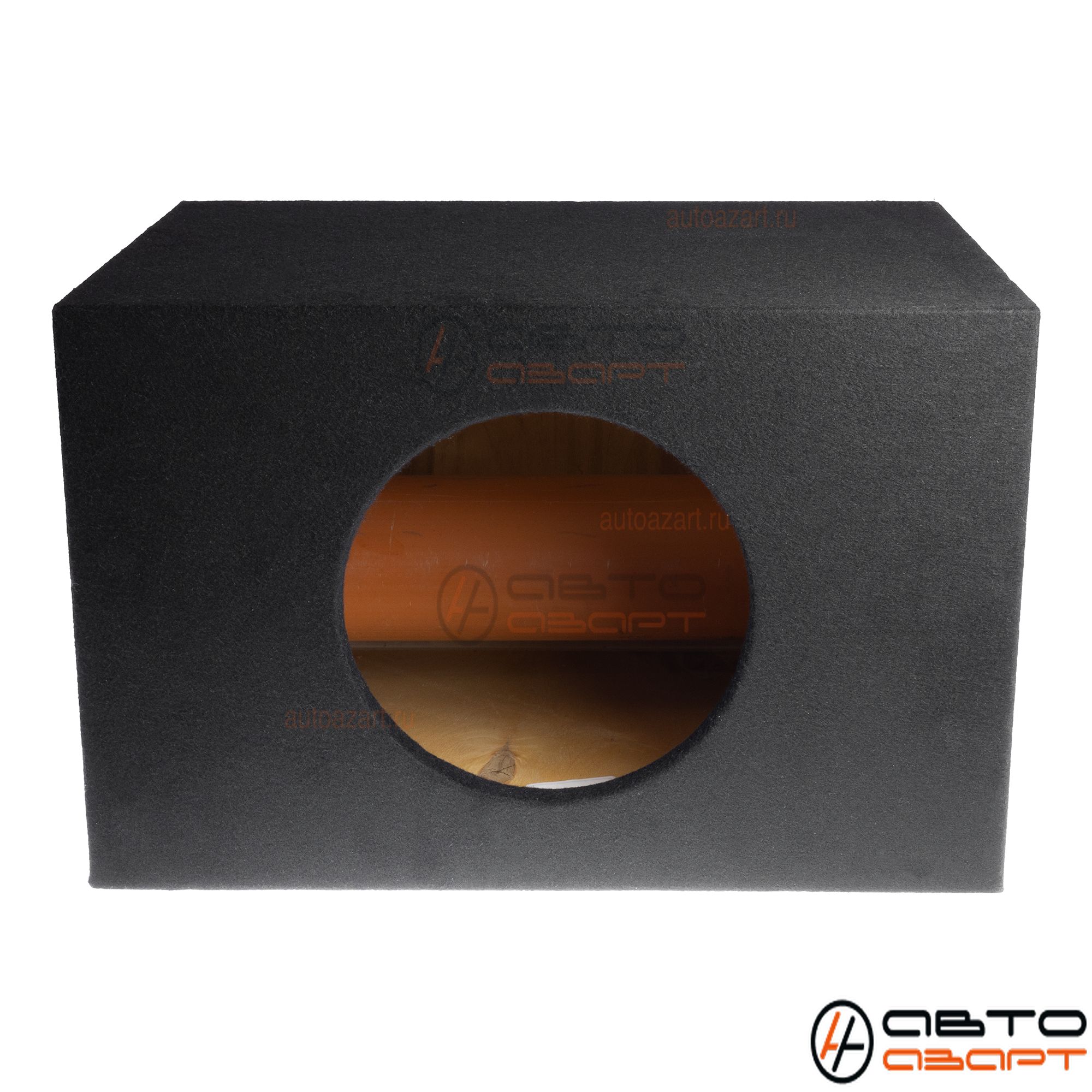 Корпус для сабвуфера AMP 10" | ТРУБА-110 С БОКУ ЧЕРНАЯ | 45л | B10-1.F18-1.C-BK.V.T-BK купить с доставкой, автозвук, pride, amp, ural, bulava, armada, headshot, focal, morel, ural molot