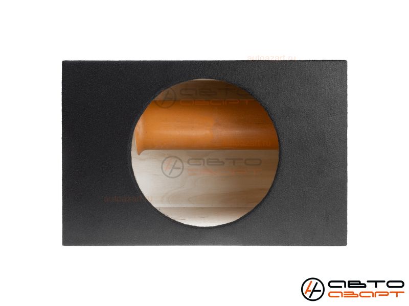 Корпус для сабвуфера AMP 12" | ТРУБА-110 С БОКУ ЧЕРНАЯ | 48л | 35Гц | B12-1.F18-1.V48.C-BK.V.T-BK купить с доставкой, автозвук, pride, amp, ural, bulava, armada, headshot, focal, morel, ural molot
