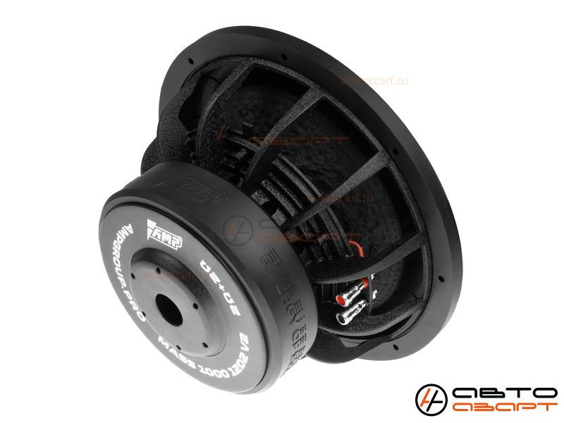 Сабвуферный динамик AMP MASS 1000 12D2 V.2 (2+2 Ом, rms1000) купить с доставкой, автозвук, pride, amp, ural, bulava, armada, headshot, focal, morel, ural molot