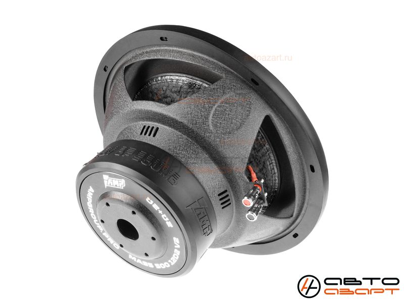 Сабвуферный динамик AMP MASS 500 12D2 V.2 (2+2 Ом, rms500) купить с доставкой, автозвук, pride, amp, ural, bulava, armada, headshot, focal, morel, ural molot