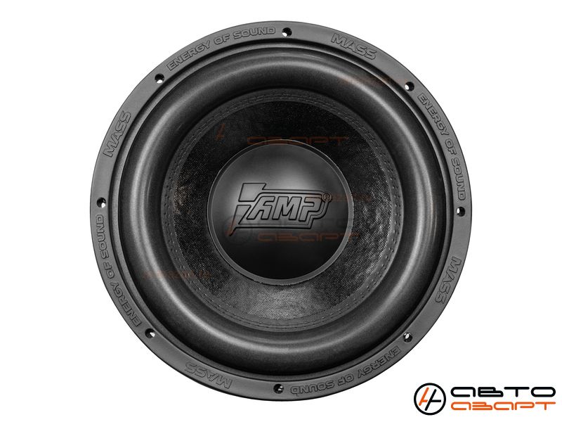 Сабвуферный динамик AMP MASS 500 12D2 V.2 (2+2 Ом, rms500) купить с доставкой, автозвук, pride, amp, ural, bulava, armada, headshot, focal, morel, ural molot