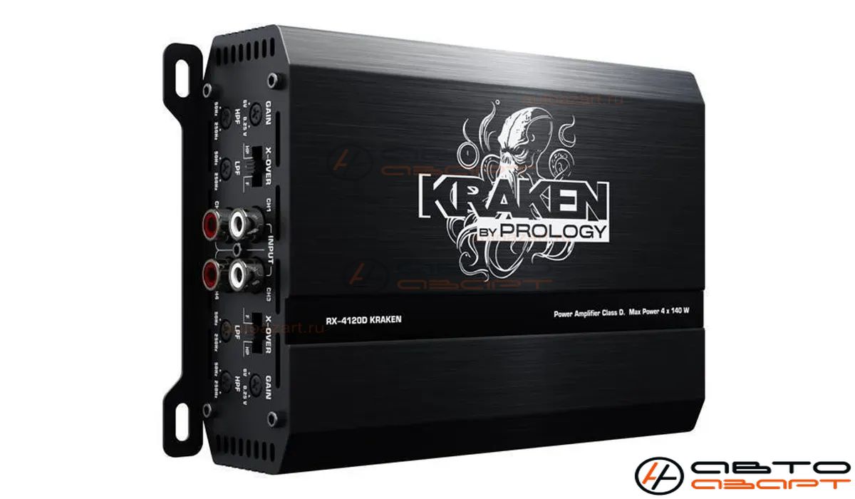 Усилитель Prology RX-4120D KRAKEN купить с доставкой, автозвук, pride, amp, ural, bulava, armada, headshot, focal, morel, ural molot