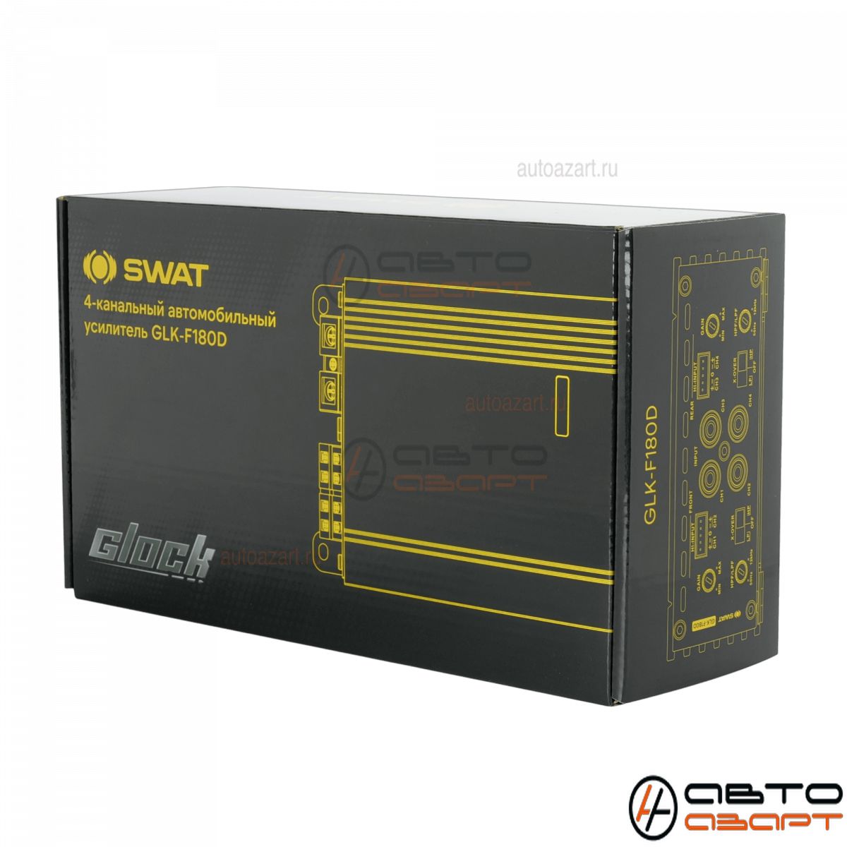 Усилитель SWAT GLK-F180D купить с доставкой, автозвук, pride, amp, ural, bulava, armada, headshot, focal, morel, ural molot