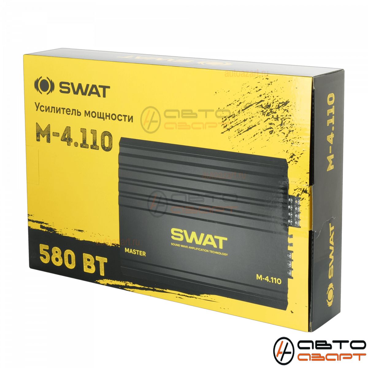 Усилитель SWAT M-4.110 купить с доставкой, автозвук, pride, amp, ural, bulava, armada, headshot, focal, morel, ural molot