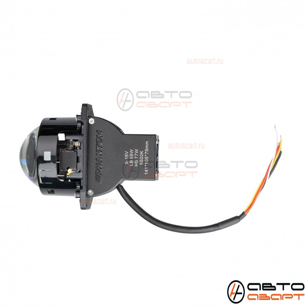 Модули светодиодные, Optima Premium Bi-LED Lens Phantom 5500K, 3.0", 12V, (компл) купить с доставкой, автозвук, pride, amp, ural, bulava, armada, headshot, focal, morel, ural molot