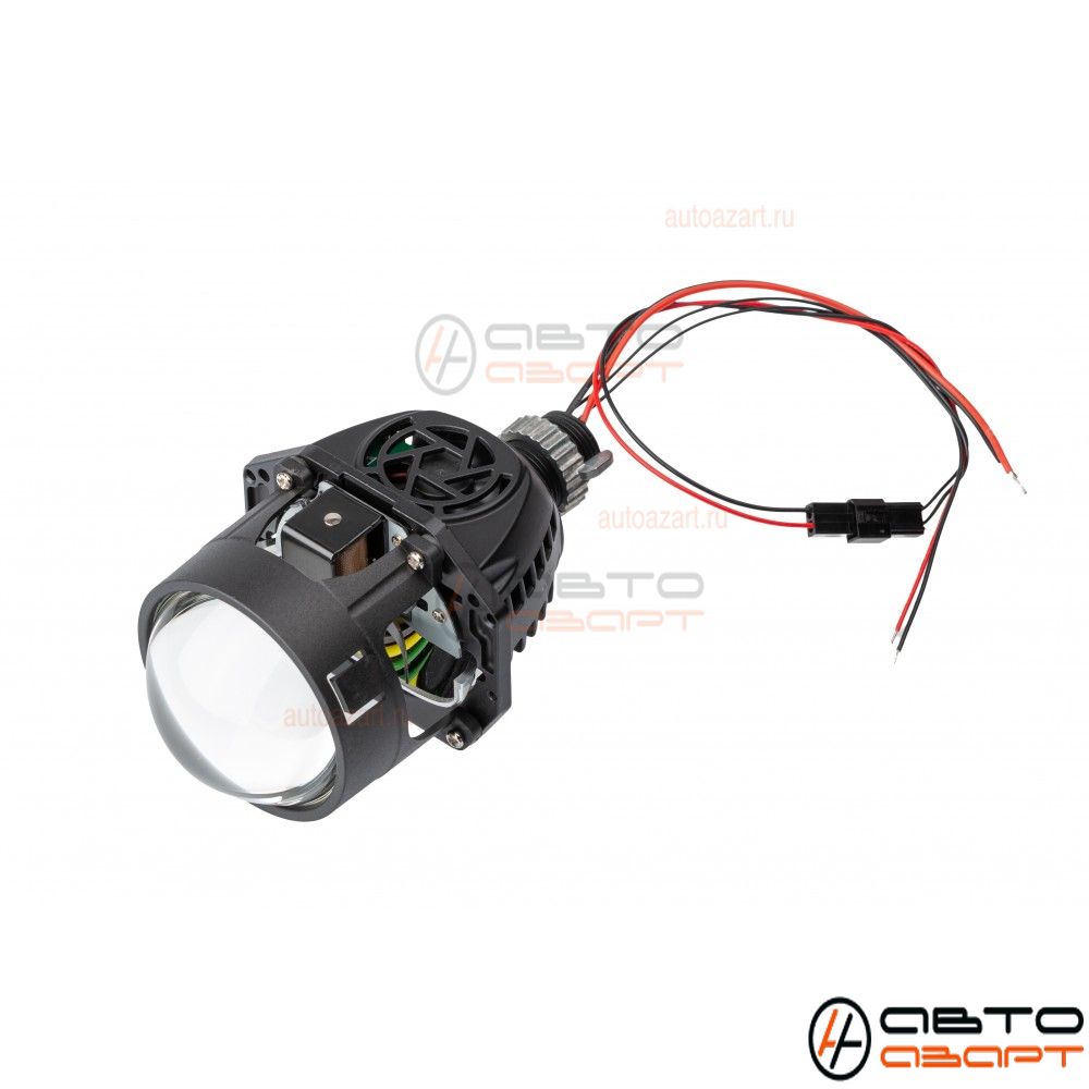 Модули светодиодные, Optima Premium Bi-LED Lens, SRT Double Chip 2.5", 5500К, (Компл) купить с доставкой, автозвук, pride, amp, ural, bulava, armada, headshot, focal, morel, ural molot