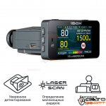 Комбо-устройство iBOX F5 LaserScan WiFi Signature Dual купить с доставкой, автозвук, pride, amp, ural, bulava, armada, headshot, focal, morel, ural molot